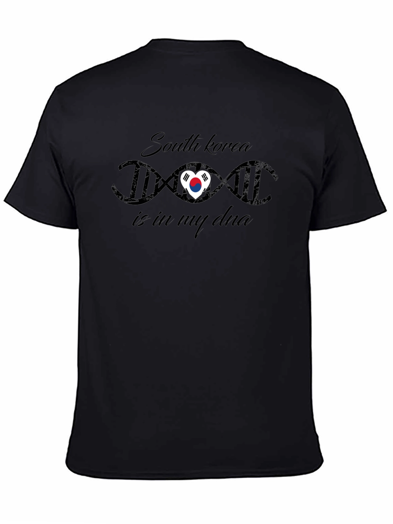 South Korea DNA Heart T-Shirt
