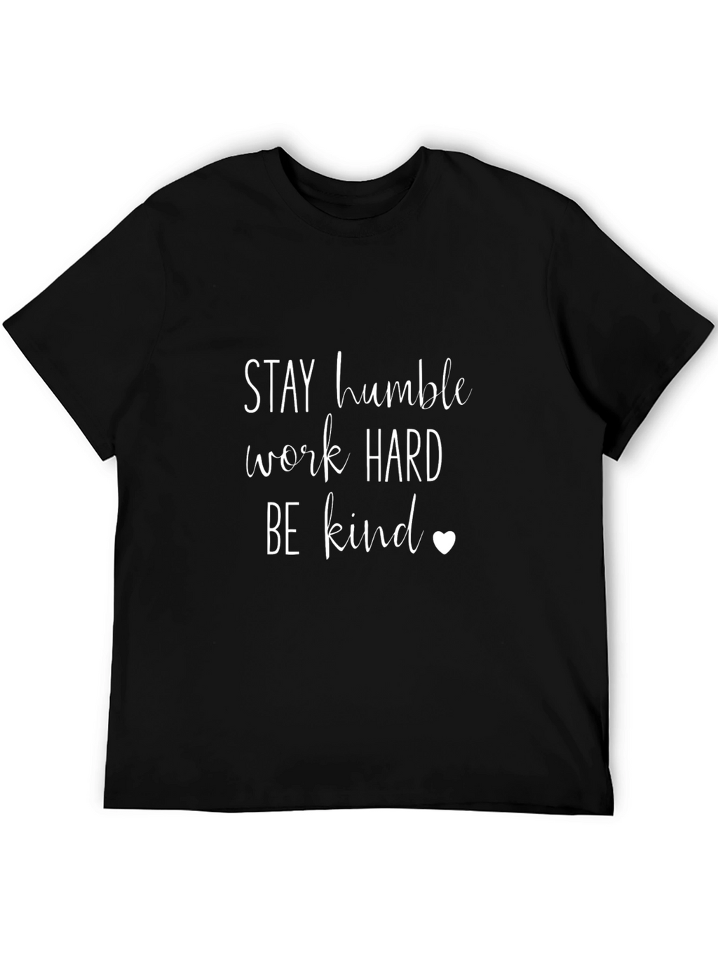 Stay Humble Graphic Tee - Black