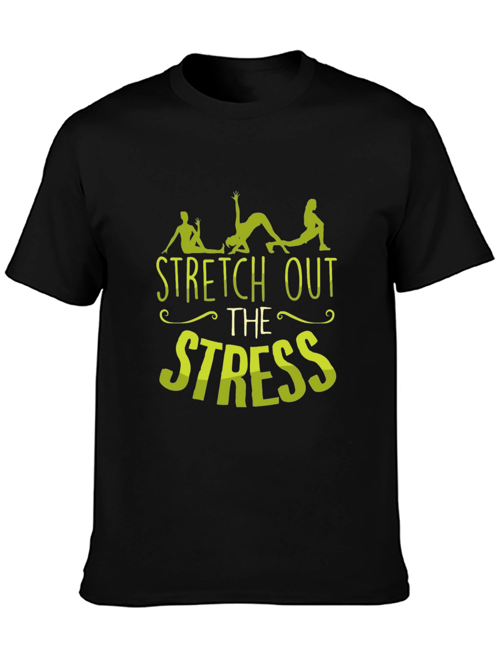 Stretch Out the Stress Graphic T-Shirt