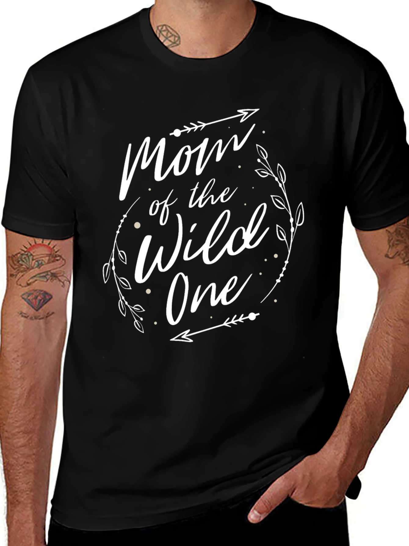 Mom of the Wild One Graphic Tee