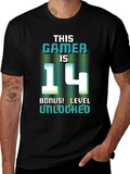 Gamer Level 14 Unlocked T-Shirt