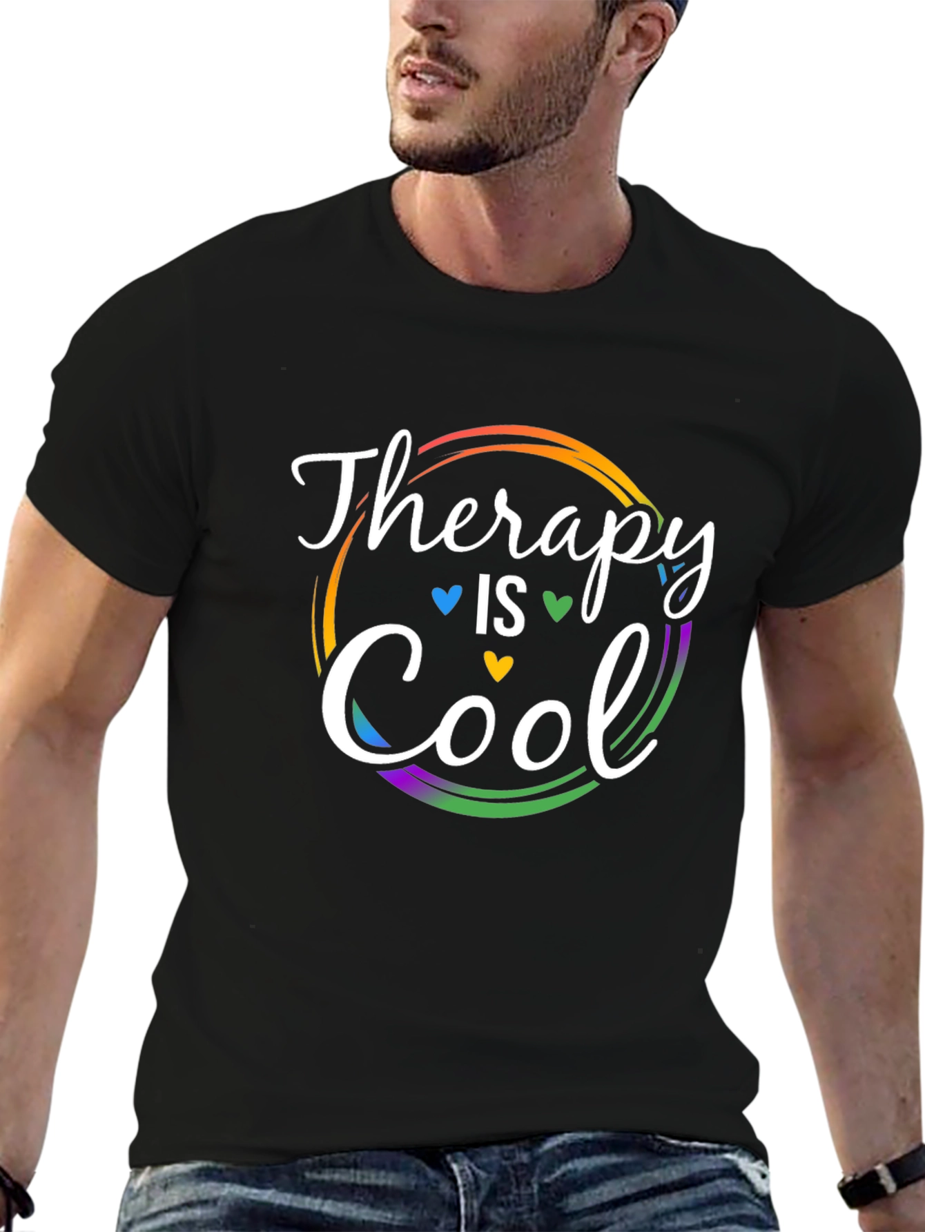 Therapy is Cool T-Shirt LGBTQ+ Pride