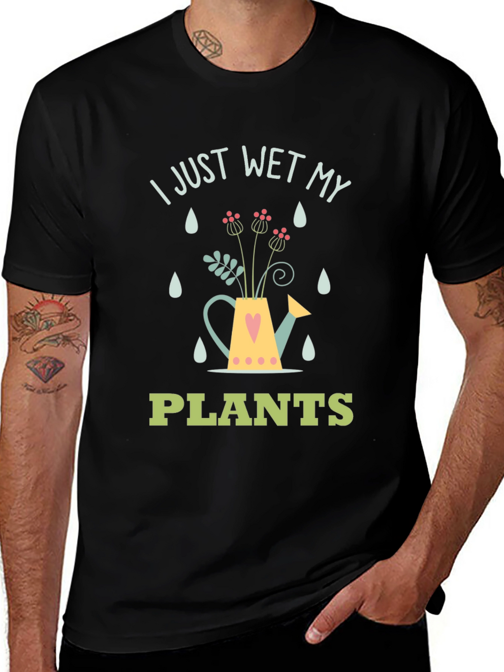 I Just Wet My Plants Graphic T-Shirt