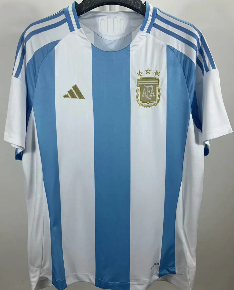DYBALA #21 Argentina Home Fans Soccer Jersey 2024/25 ★★ Detail 1