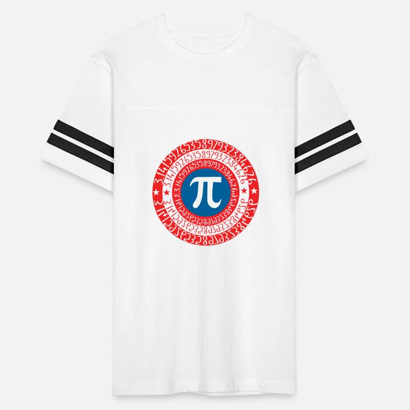 Captain Pi Superhero Shield T-Shirt