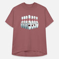 Cartoon Scared Bowling Pins Funny Sport Meme