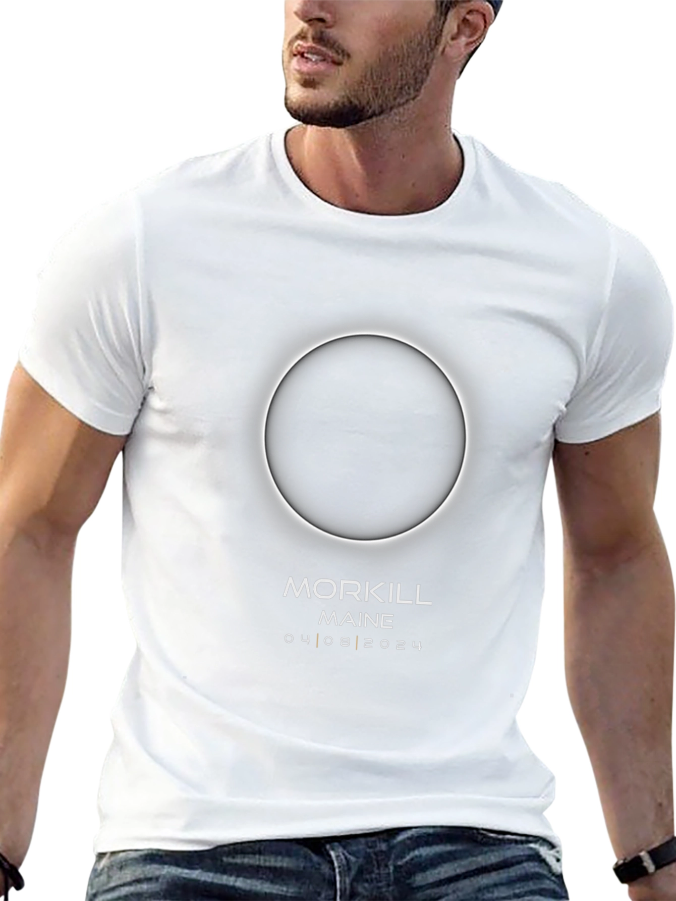 Total Solar Eclipse Morkill Maine 2024 T-Shirt