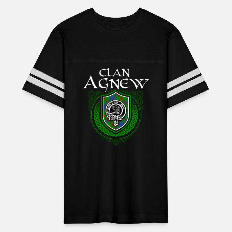 Clan Agnew Scottish Crest Badge and Tartan