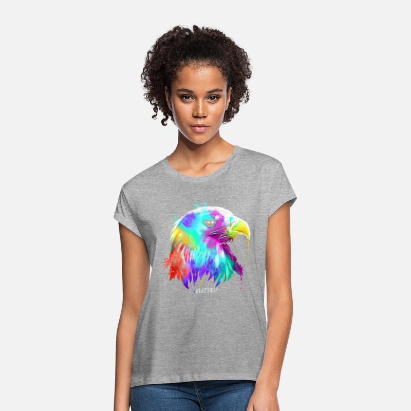 Colorful American Bird Bald Eagle Head For Earth