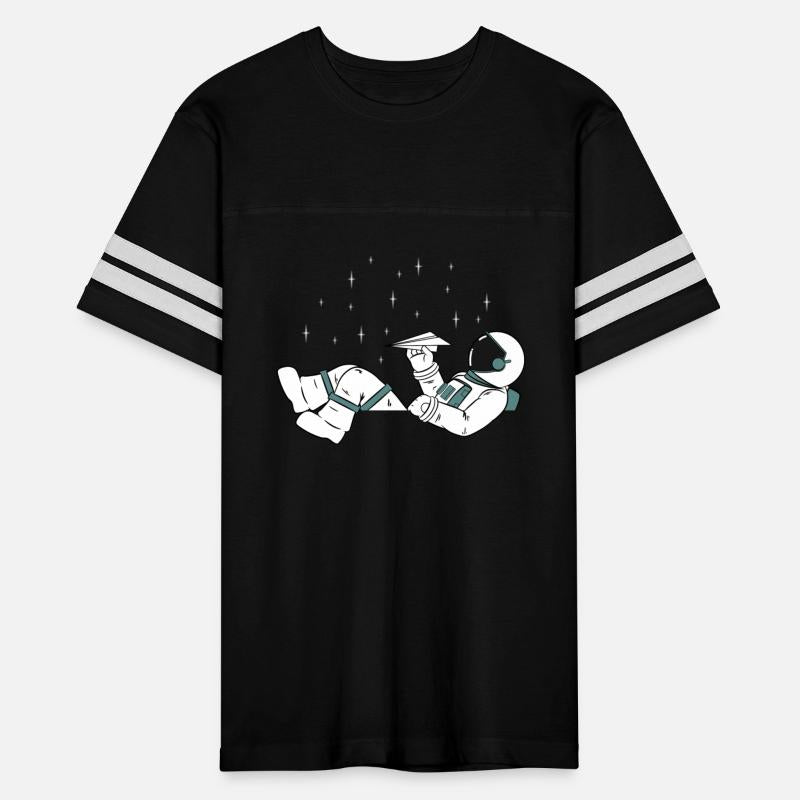 Cool Astronaut Playing Paper Airplane