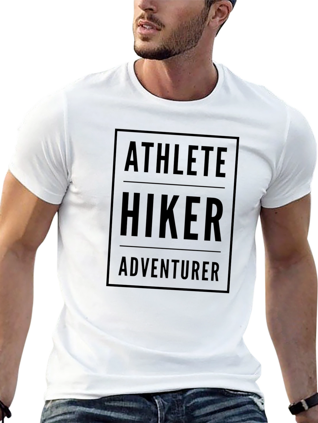 Athlete Hiker Adventurer Graphic Tee