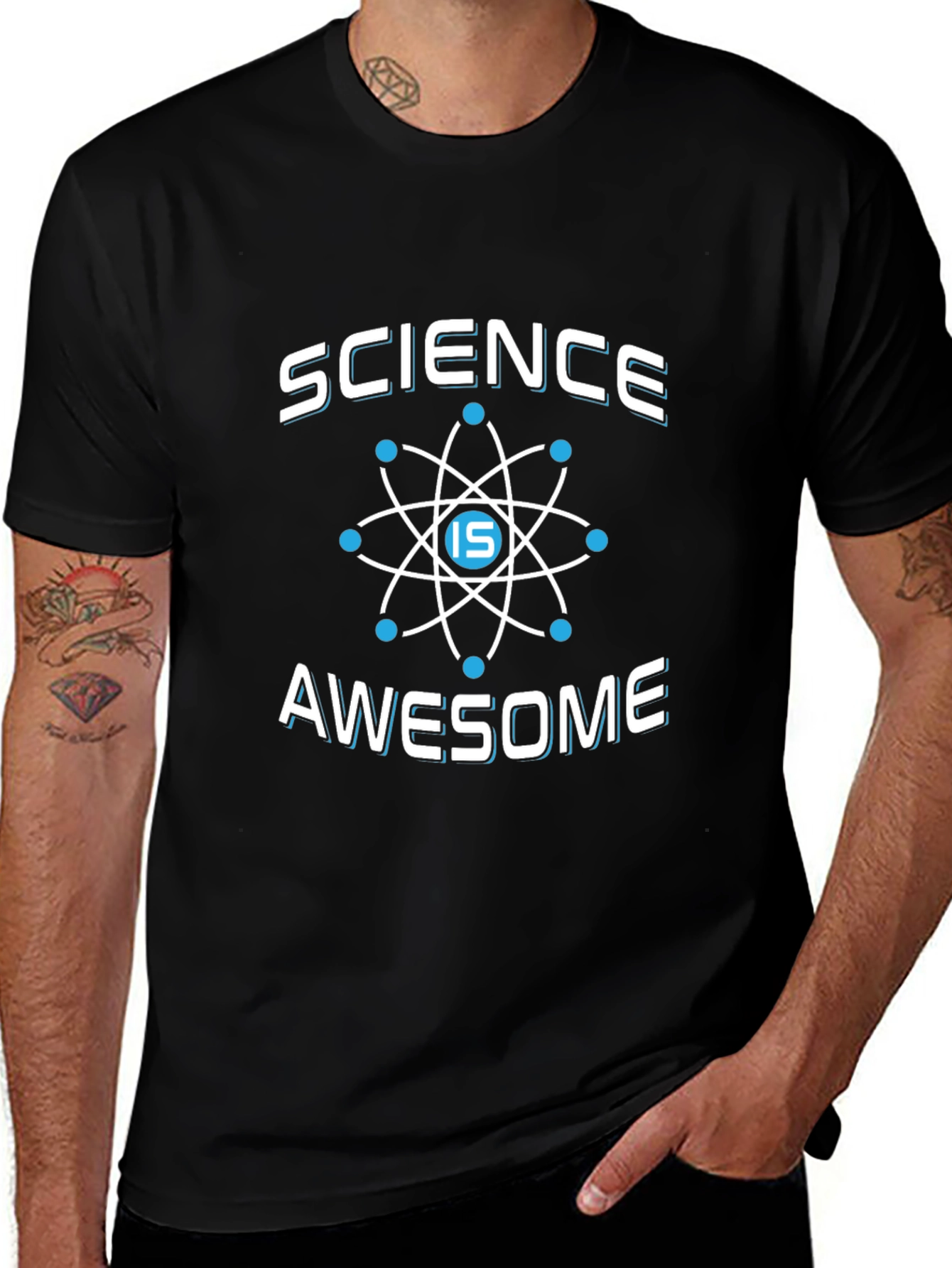Science is Awesome T-Shirt - Black