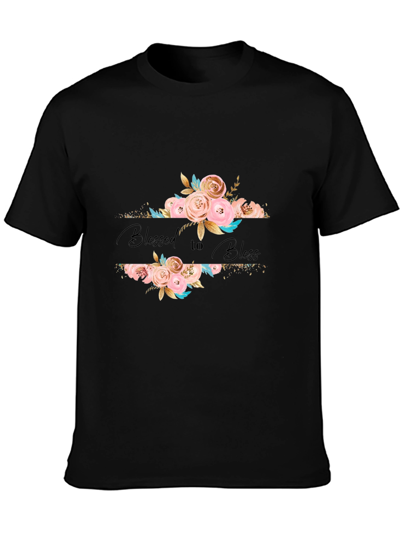 Blessed to Bless Floral T-Shirt