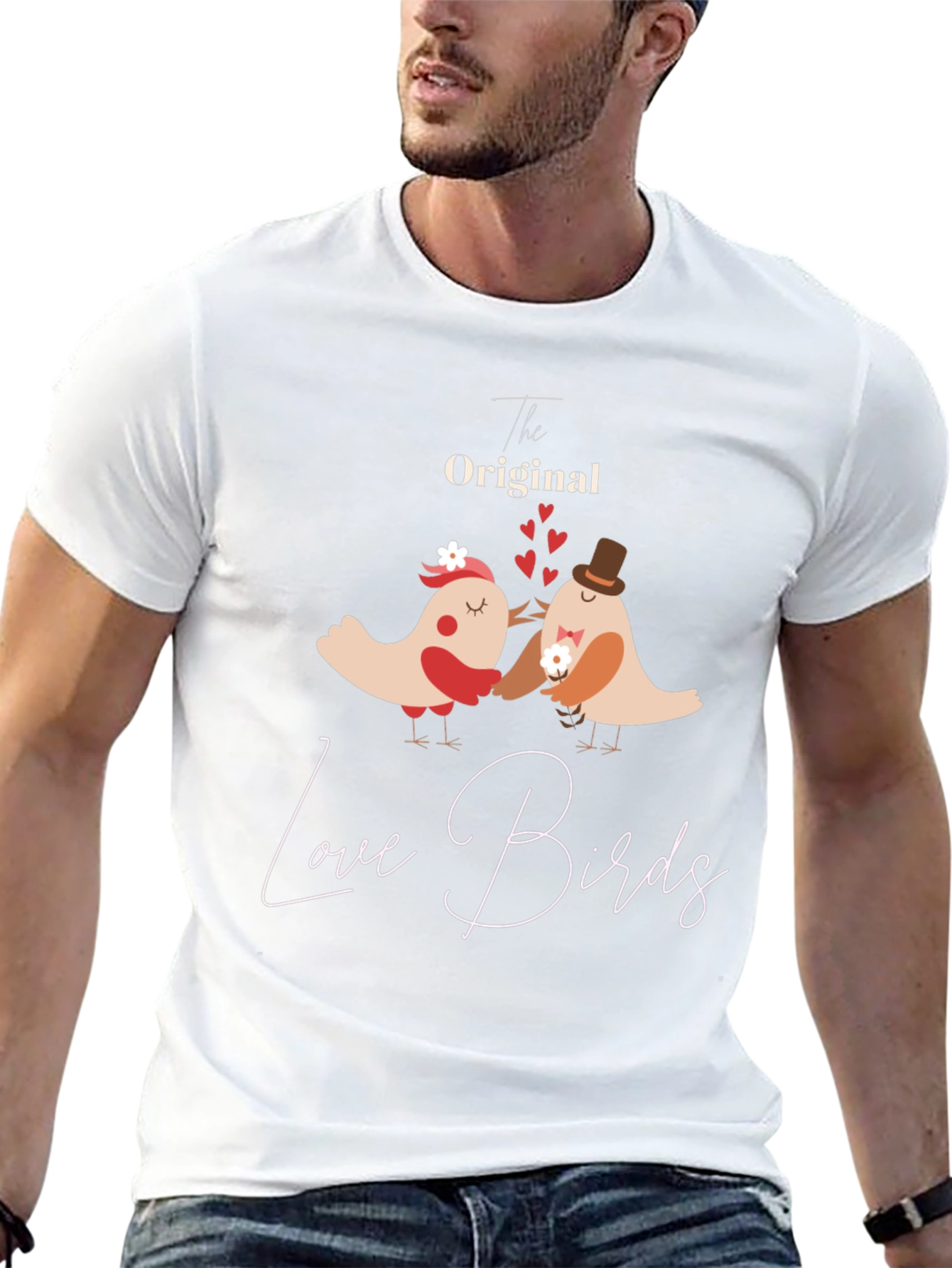 Original Love Birds Graphic T-Shirt
