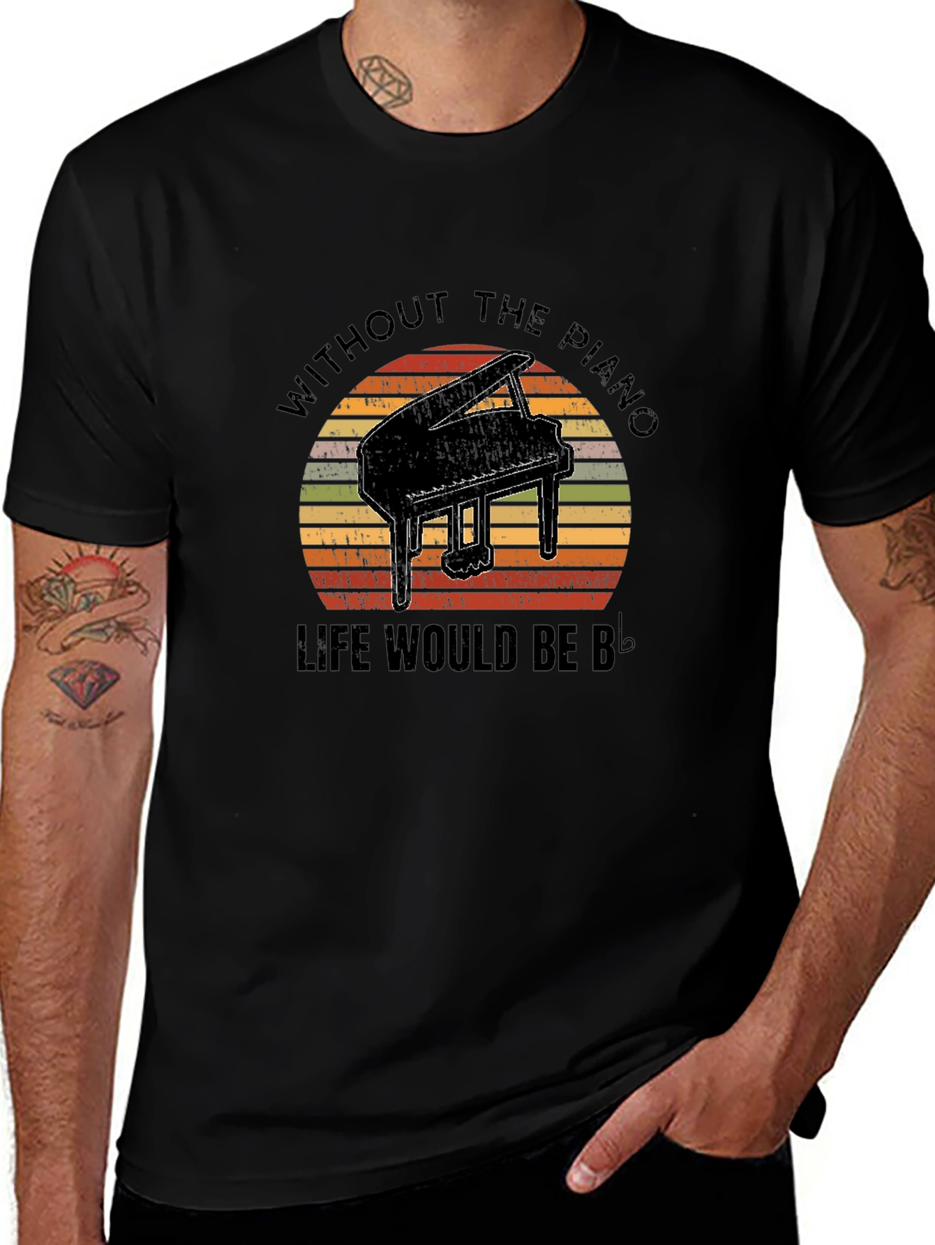 Piano Music Lover T-Shirt