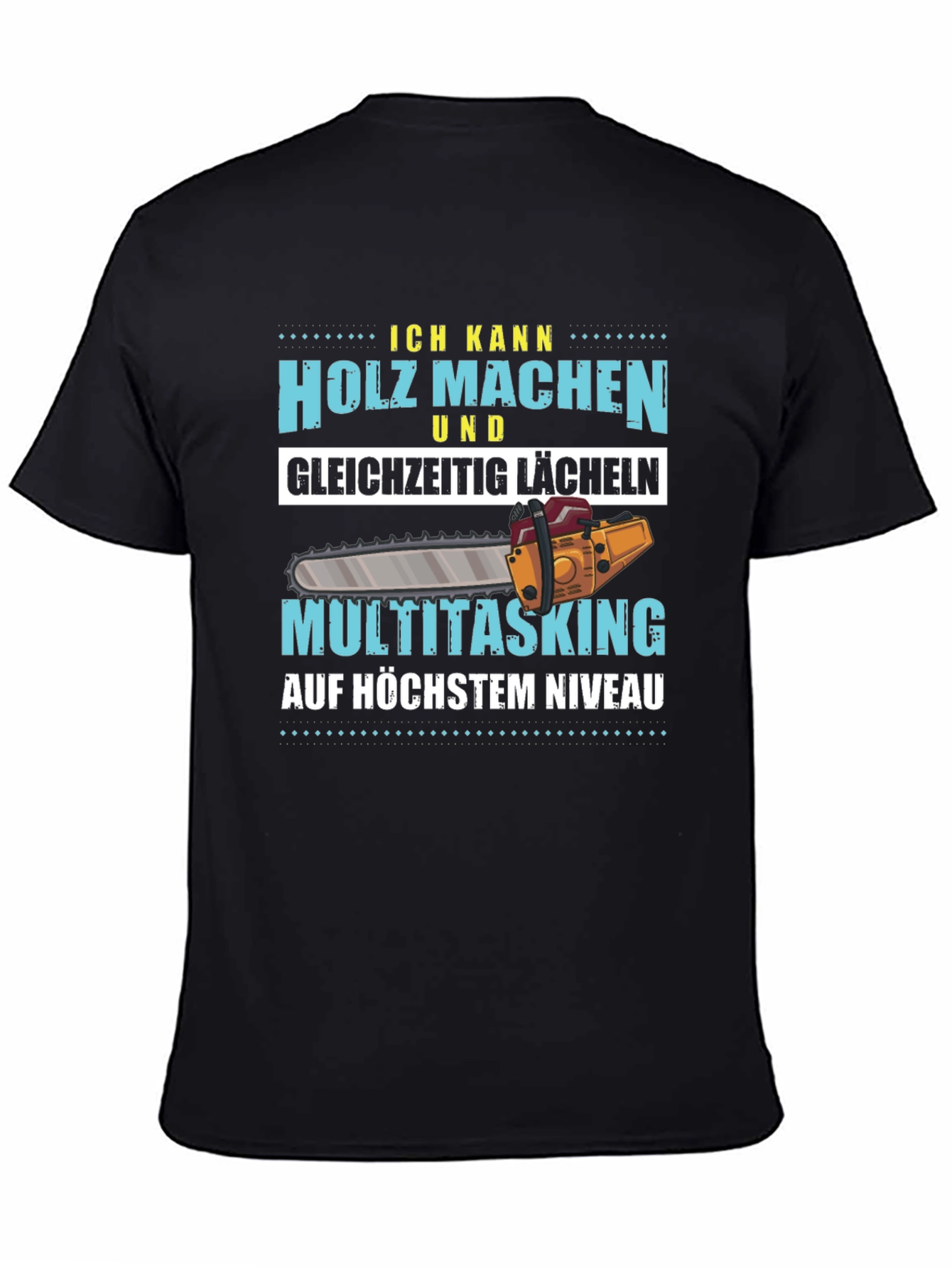 Funny Chainsaw Lumberjack T-Shirt