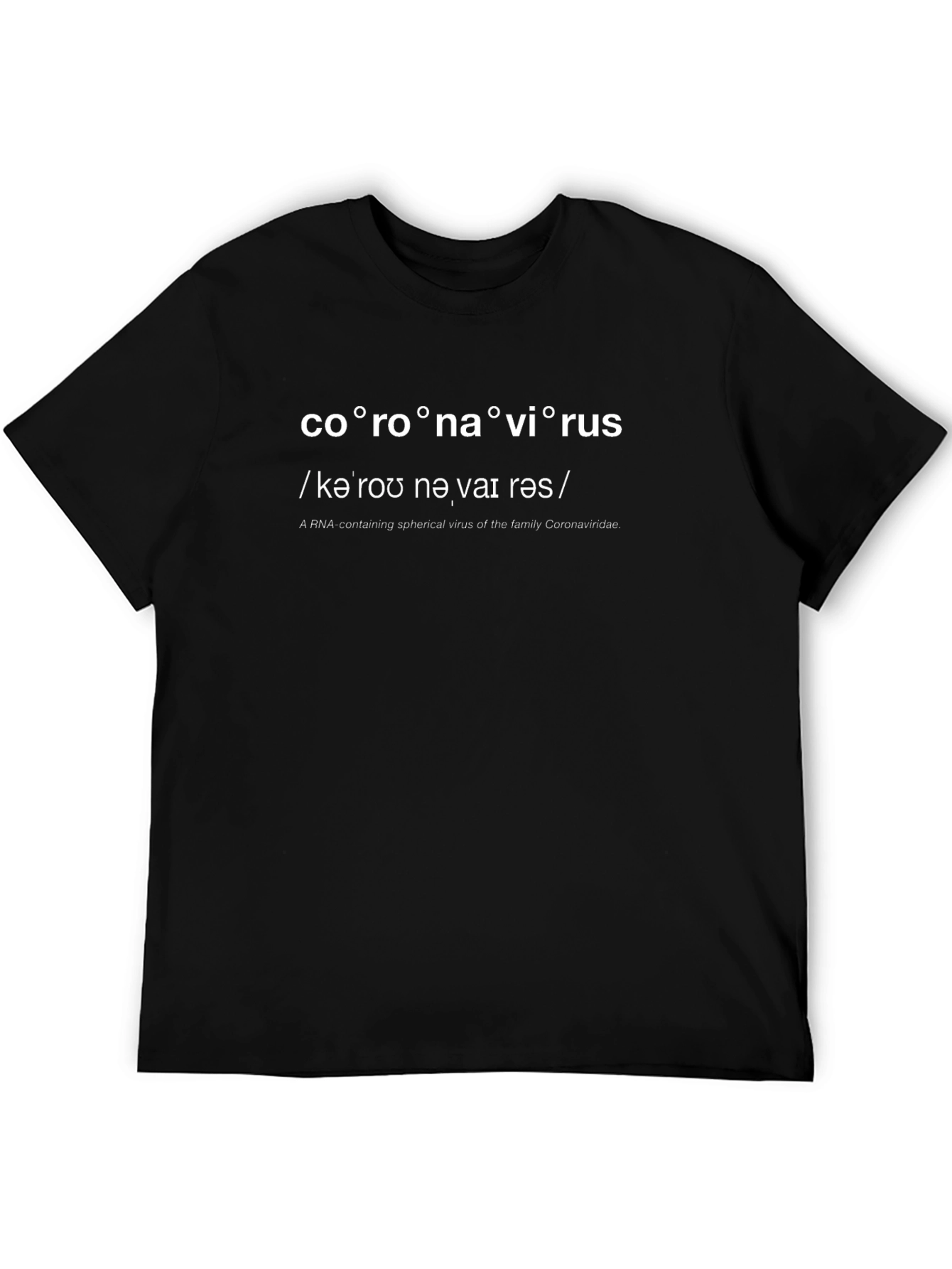 Coronavirus Definition T-Shirt - Virus Awareness Tee