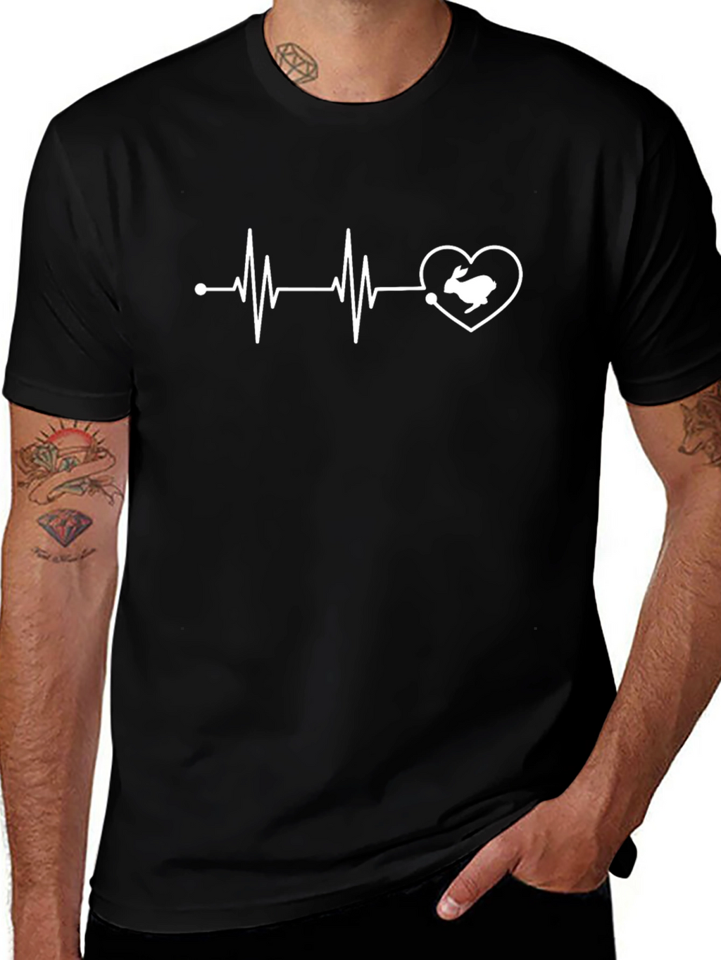 Rabbit Heartbeat T-Shirt