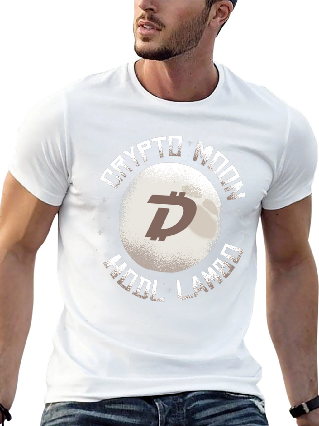 Crypto Moon HODL Lambo T-Shirt