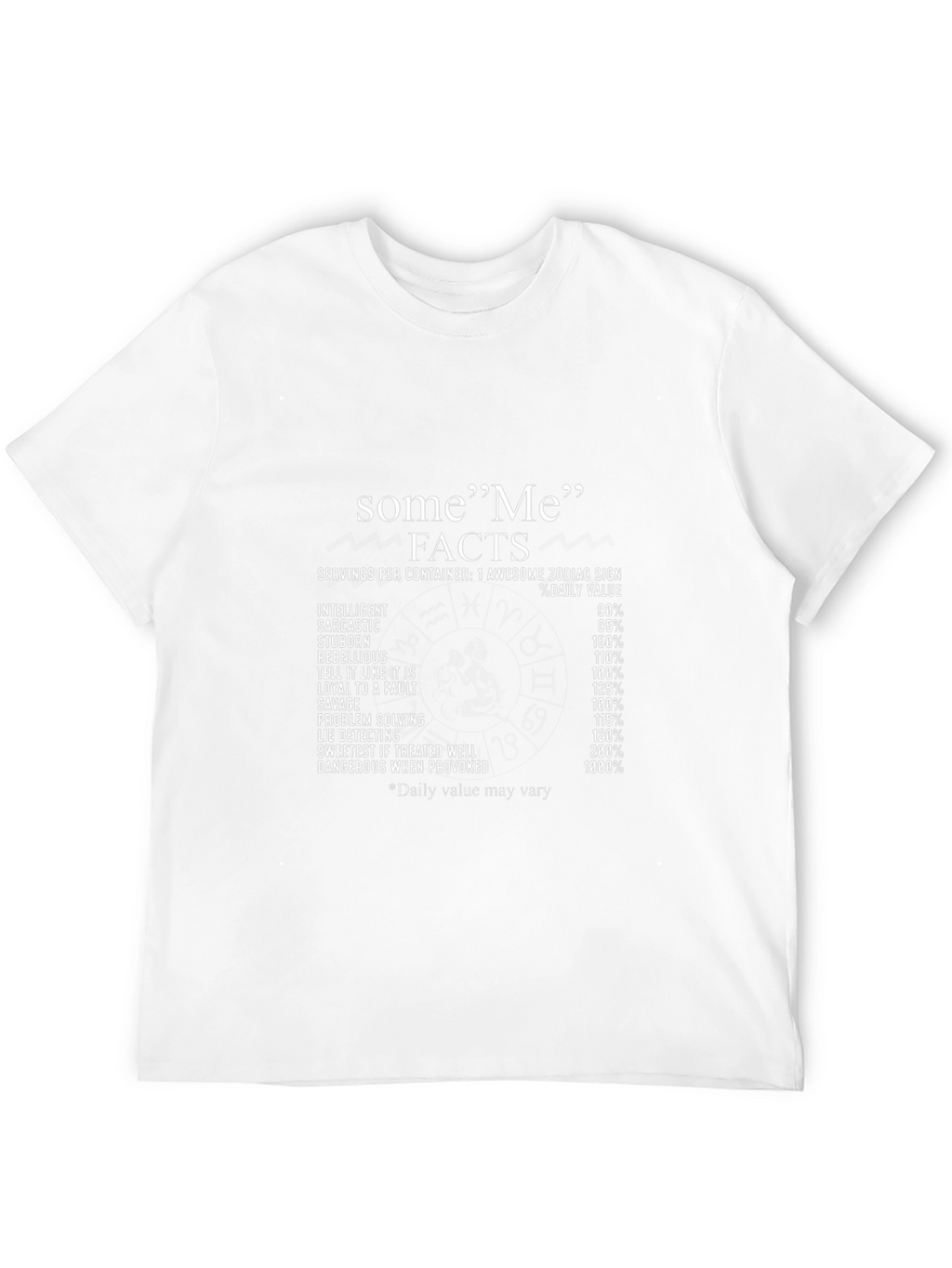 Funny Some Me Facts Graphic T-Shirt