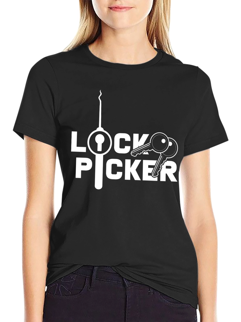 Lock Picker Graphic Tee - Novelty Humor Shirt