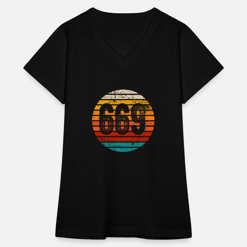 Distressed Vintage Sunset 669 Area Code