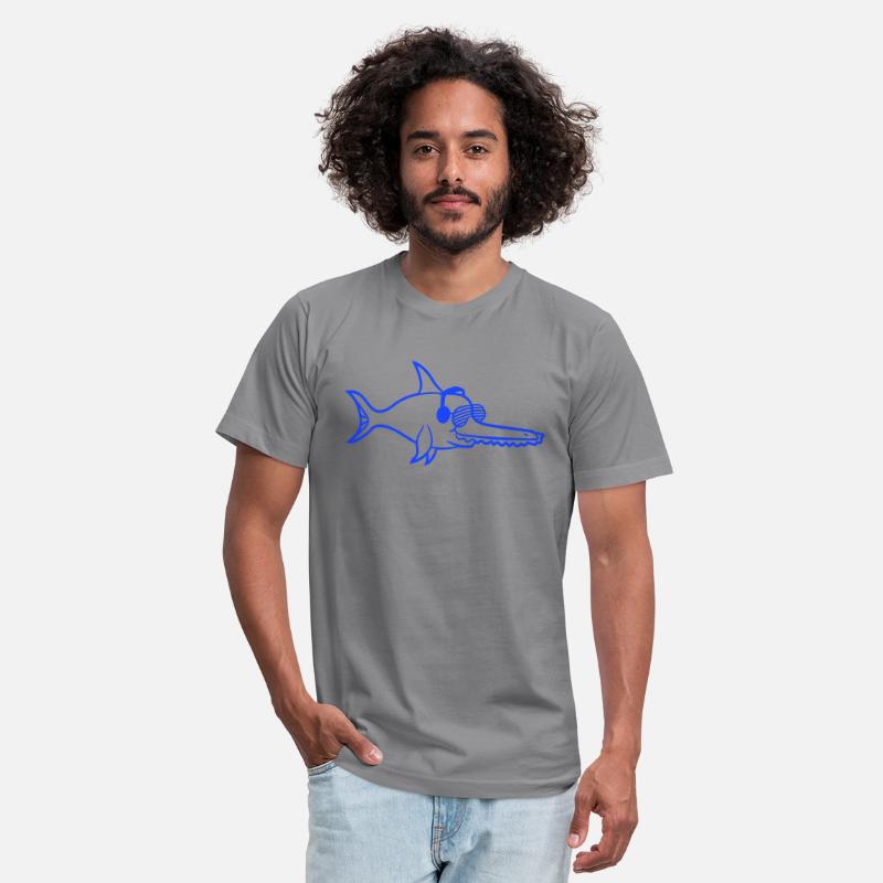 DJ Swordfish Shark Fish Headphone Music Club Party