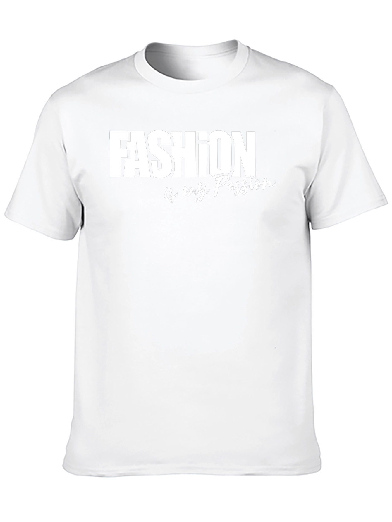 Fashion is my Passion Graphic Tee - Black