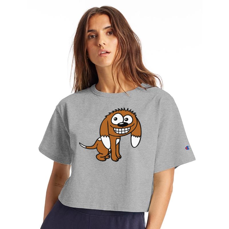Dog Looks Funny Cheeky Grin Happy Smile Fun Comic