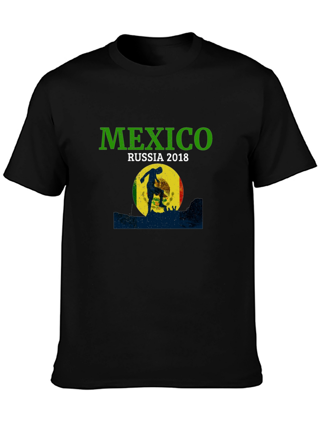 Mexico Russia 2018 Soccer T-Shirt