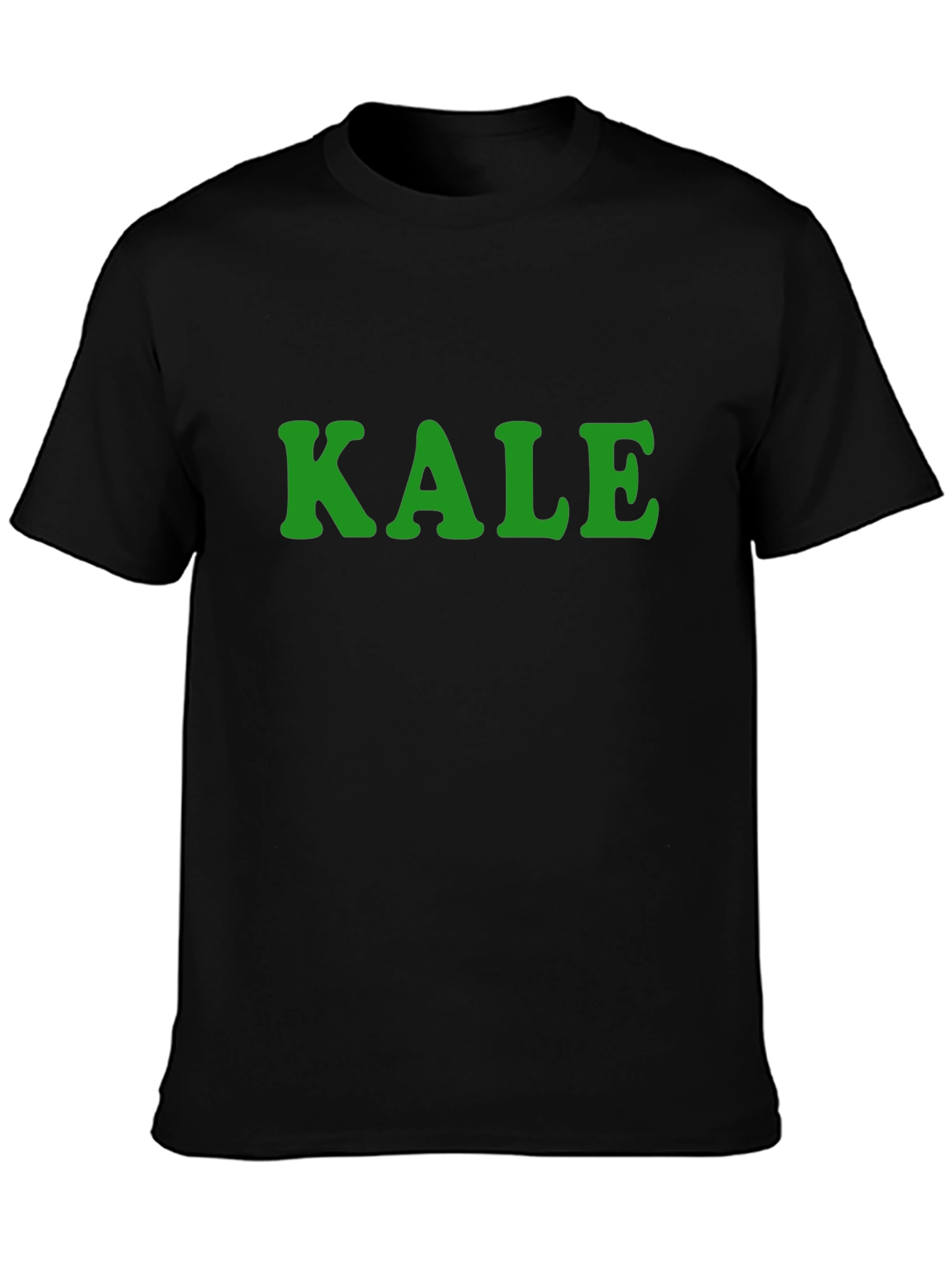 KALE Graphic Tee - Trendy Comfortable Black T-Shirt