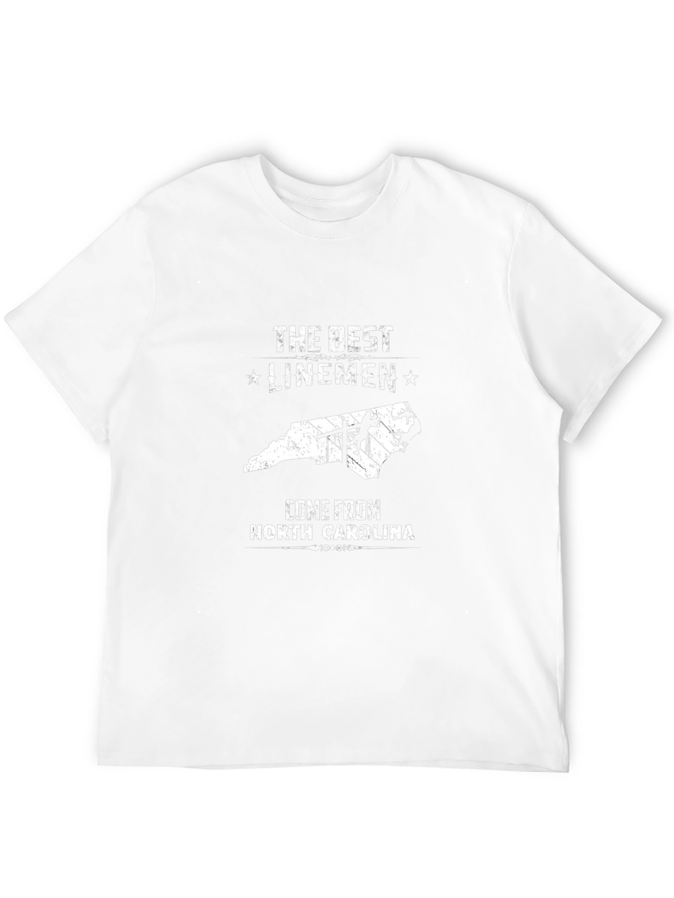 Best Linemen North Carolina Graphic Tee