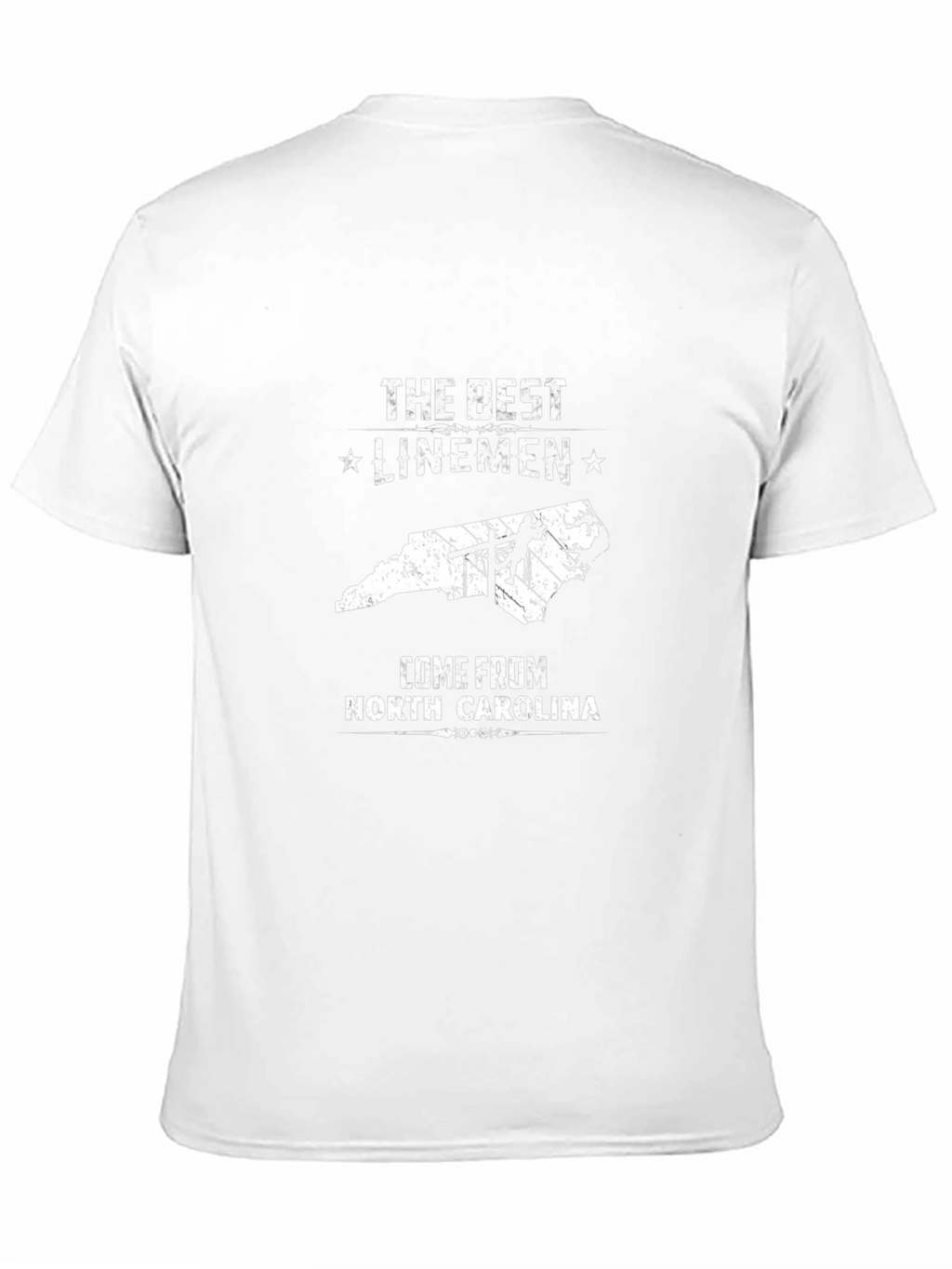 Best Linemen North Carolina Graphic Tee
