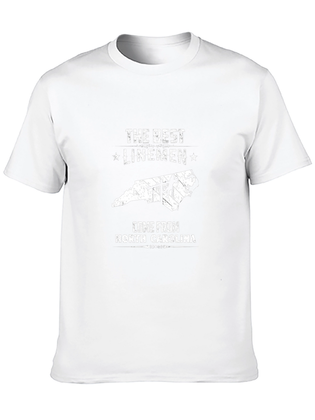 Best Linemen North Carolina Graphic Tee