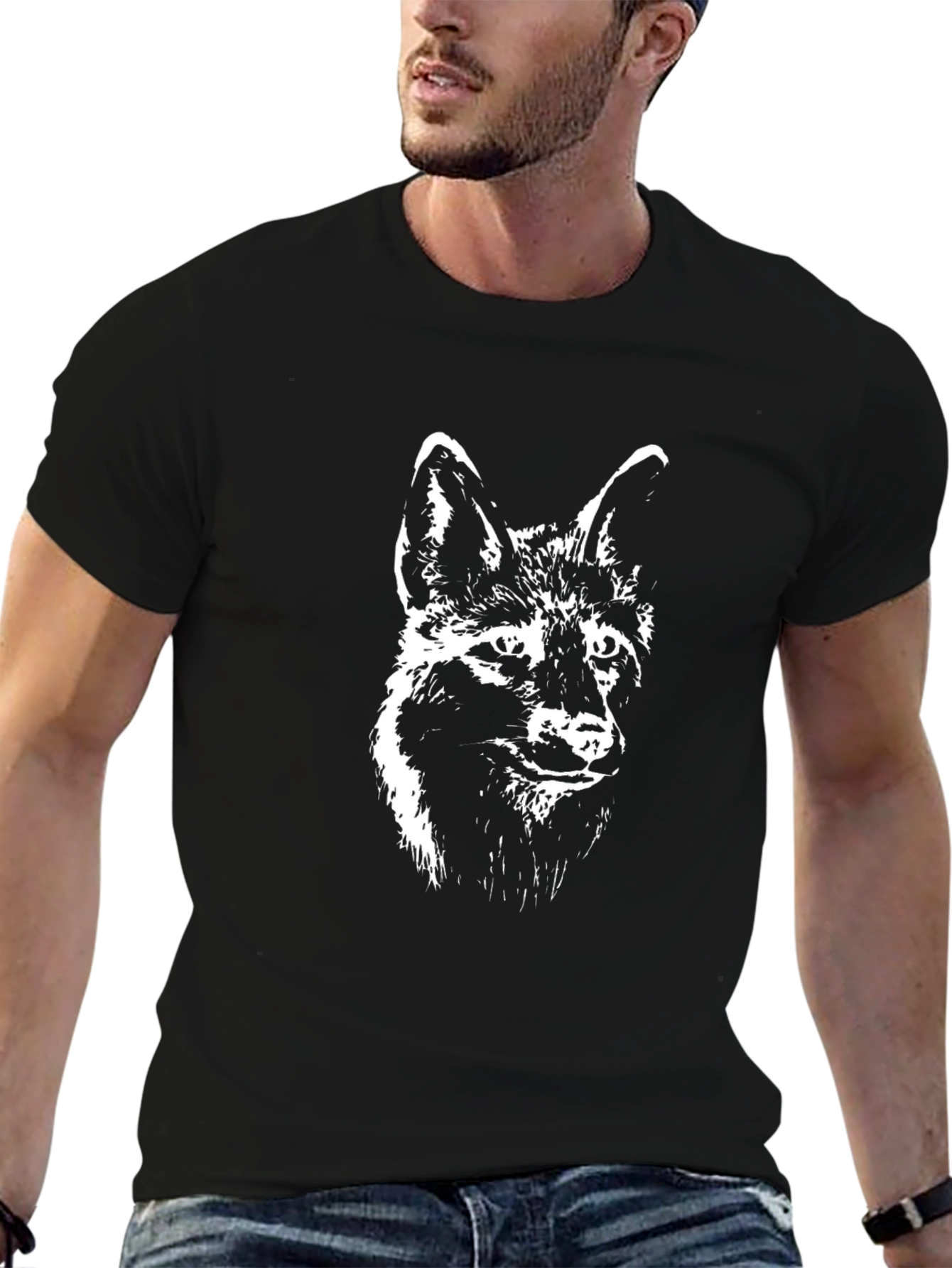 Black Fox Graphic Tee