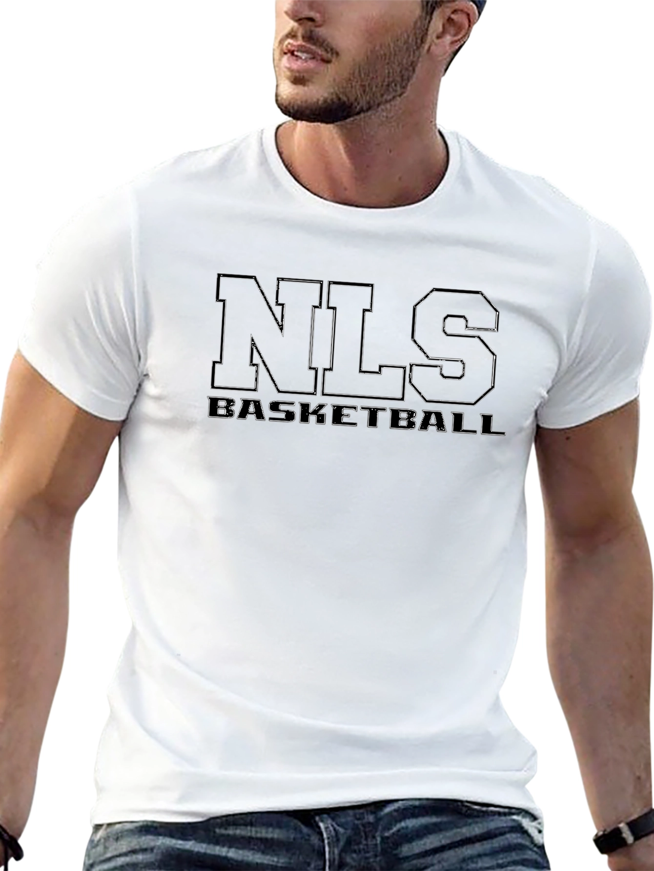 NLS Basketball Graphic T-Shirt - Black