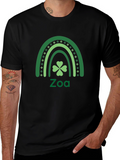 Zoa St. Patricks Day Rainbow Clover T-Shirt