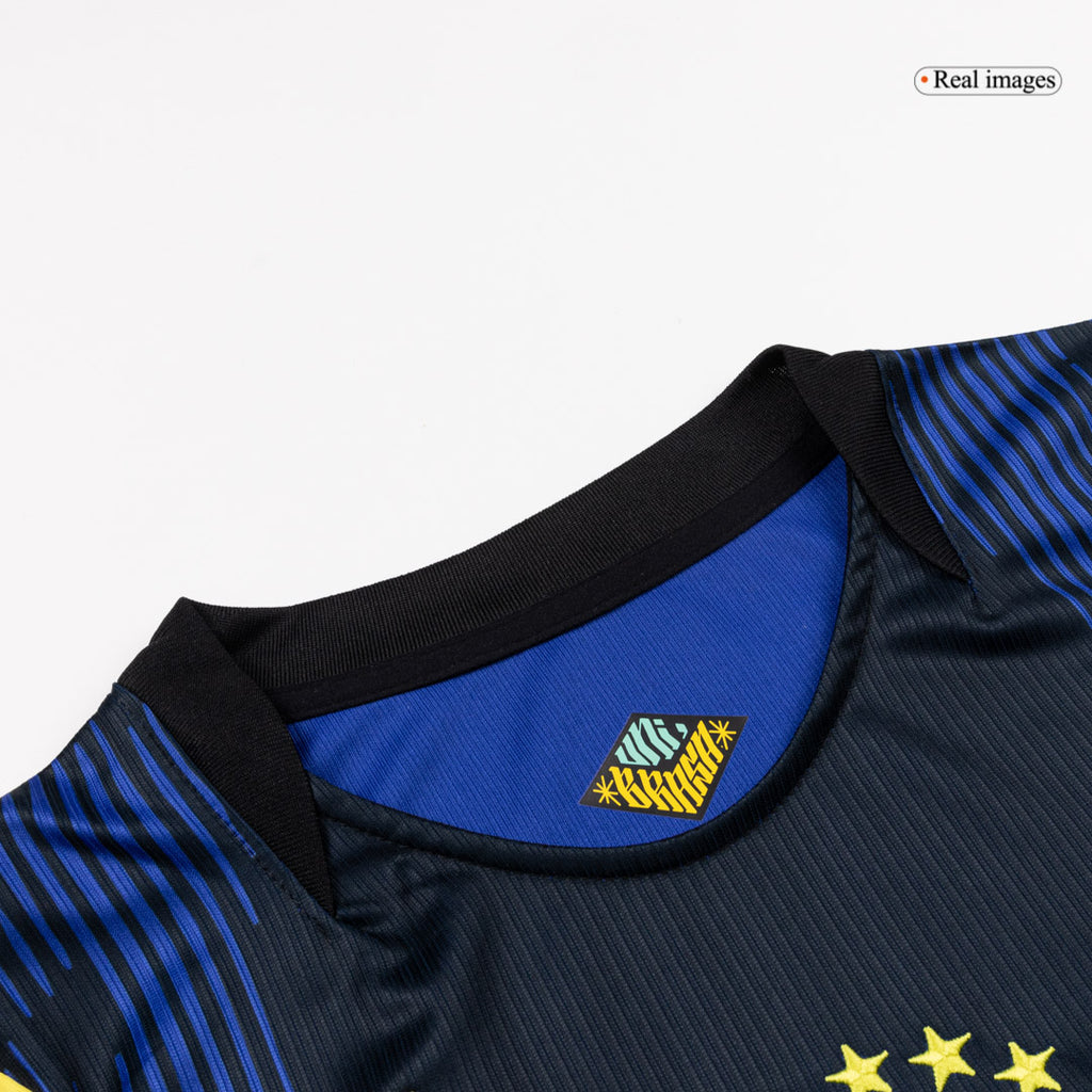 Brazil Away Soccer Jersey World Cup 2026 Navy Image 4