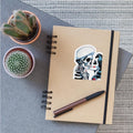 Eccentric Eternity: A Skeleton's Amorous Embrace U