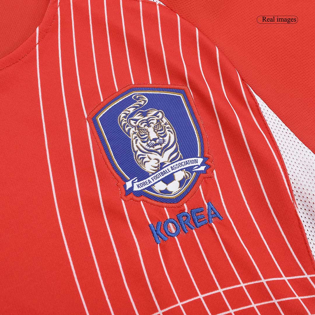 J H AHN #19 Retro South Korea Home Jersey 2002 Image 3