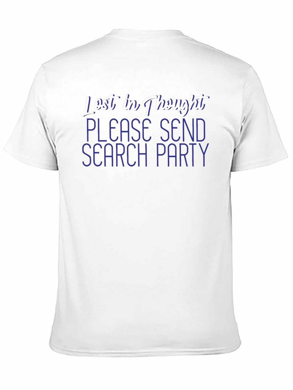 Lost In Thought Graphic Tee - Black