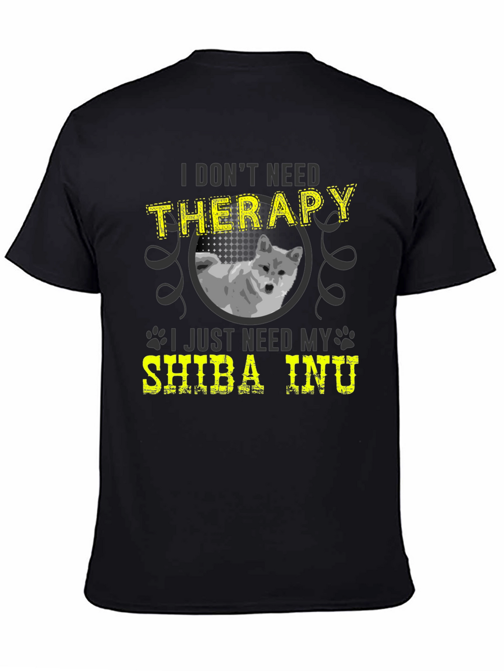 Shiba Inu Therapy T-Shirt - Dog Lover Tee