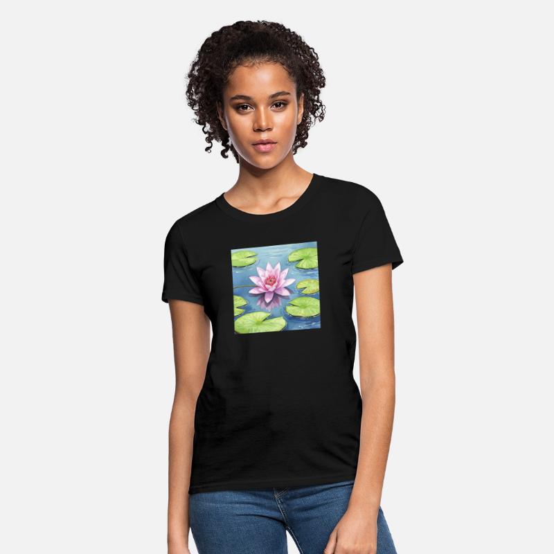 Elegant Lotus Water Lily Design