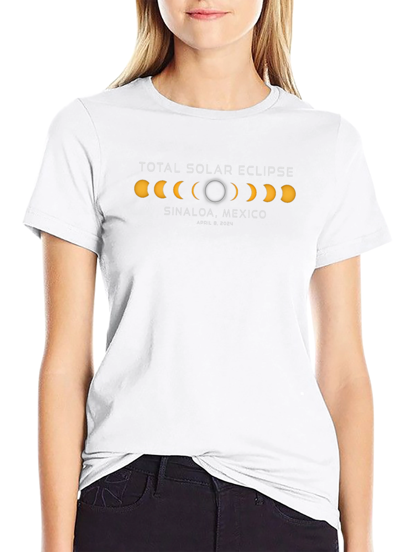 Total Solar Eclipse Sinaloa Mexico 2024 T-Shirt