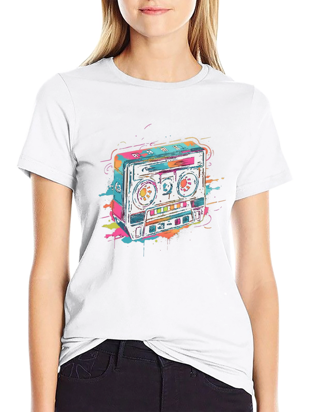 Retro Cassette Tape Graphic Tee