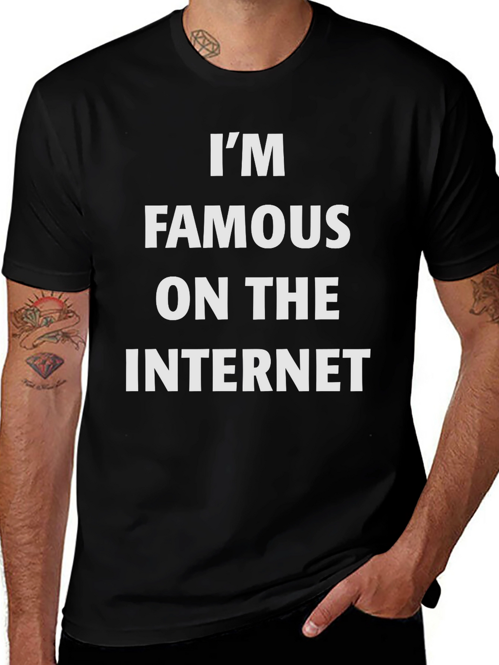 Im Famous on the Internet Graphic Tee