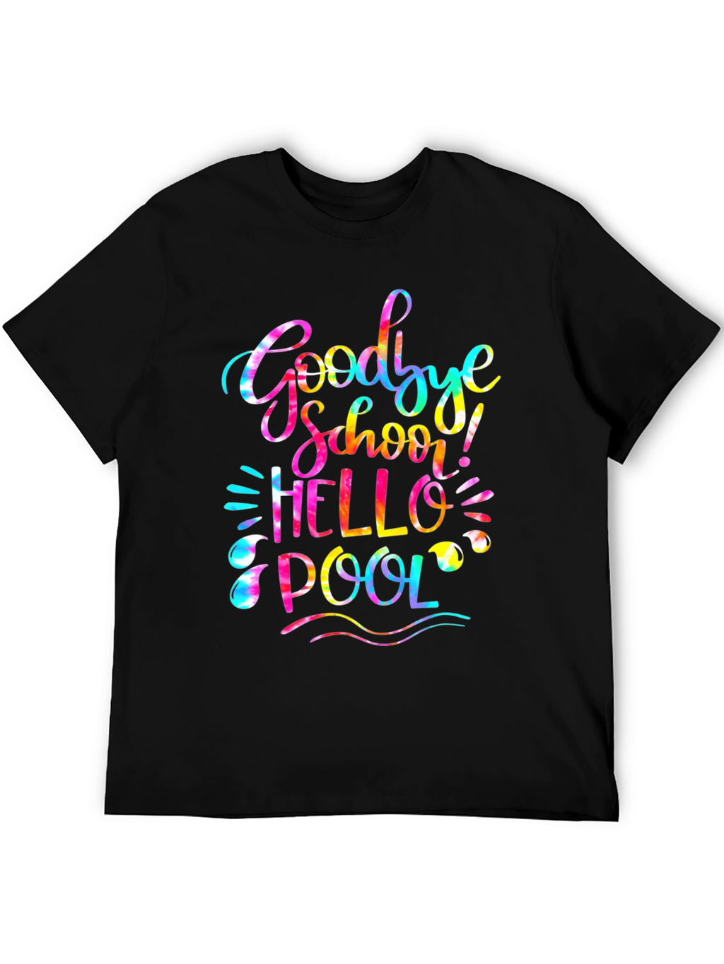 Goodbye School Hello Pool Graphic Tee