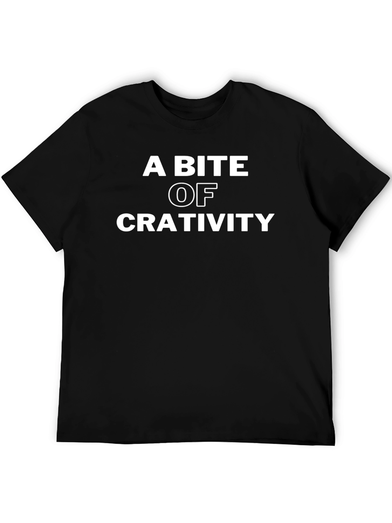 A Bite of Crativity T-Shirt - Unique Design