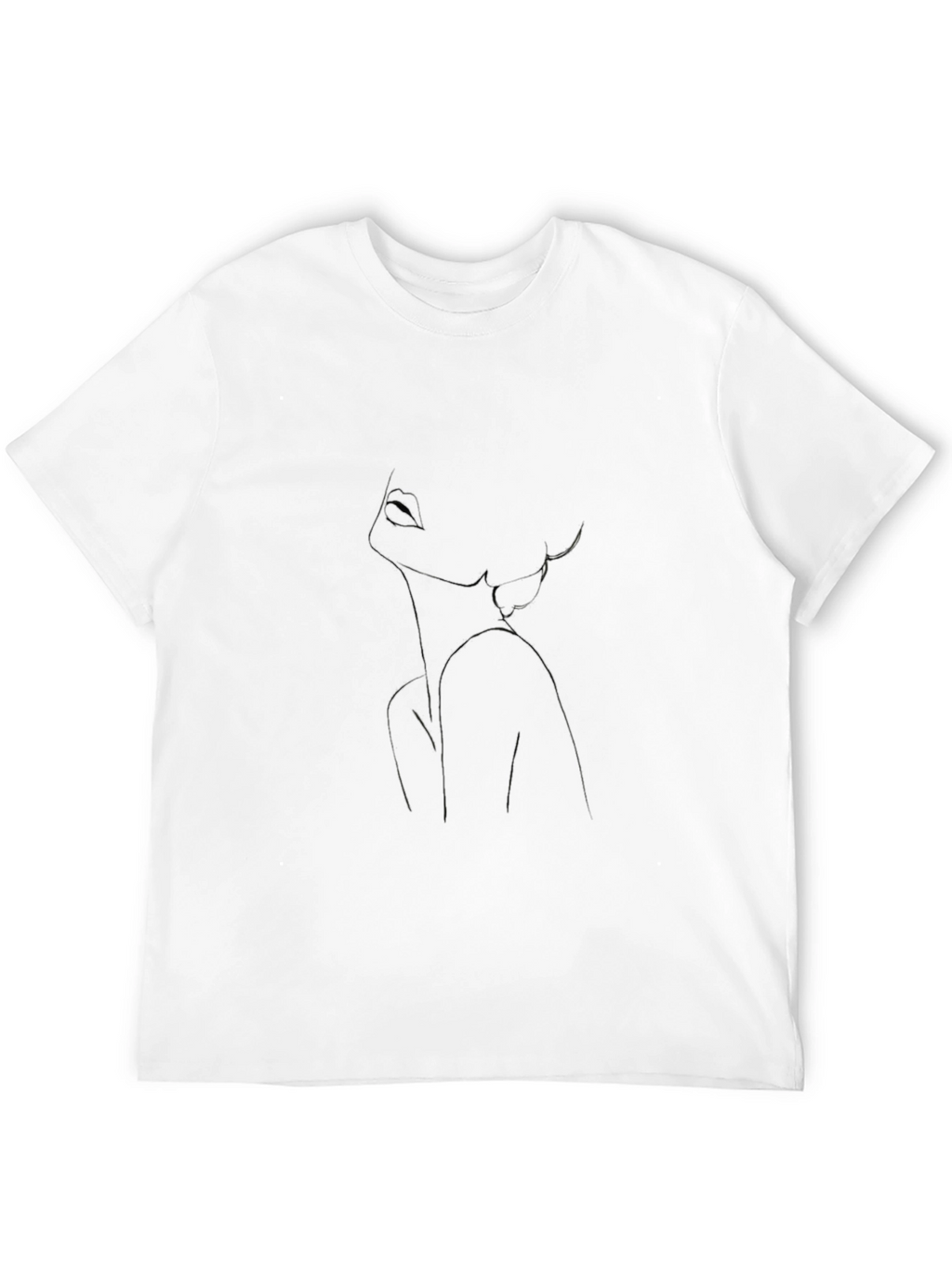 Minimalist Line Art Tee