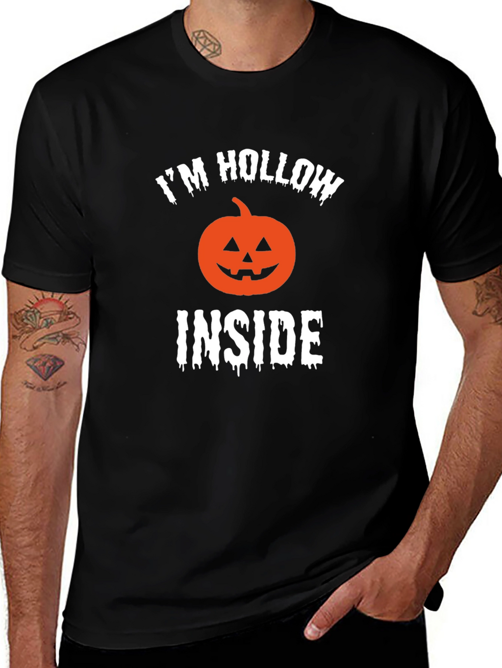Im Hollow Inside Halloween Pumpkin T-Shirt